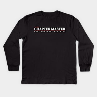 Certified - Chapter Master Kids Long Sleeve T-Shirt